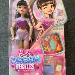 Barbie Dream Besties Doll in Purple and Pink